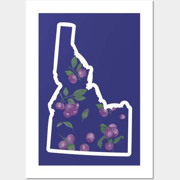 Idaho Huckleberries Wall Art by sentinelsupplyco